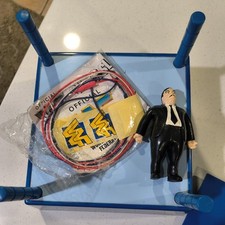 WWF 1996 Just Toys Super Slam Wrestling Ring- Figure incl Factory sealed decals!