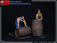 Men With Wooden Barrels / 1:35 - Miniart