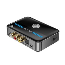أسود بلوتوث 5.3 NFC Transmitter Receiver الصوتيات محول For TV منزل Stereos