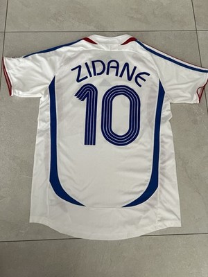 Adidas Frankreich Zidane #10 WM Finale 2006 Trikot Away Gr. M Berlin Original
