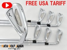7pcs Mizuno MP-59 Ti Muscle Forged 4-5-6-7-8-9-P PW RH Stiff Iron Set Golf clubs