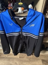 Leeds Rhinos Zip Up Hoody Size Large