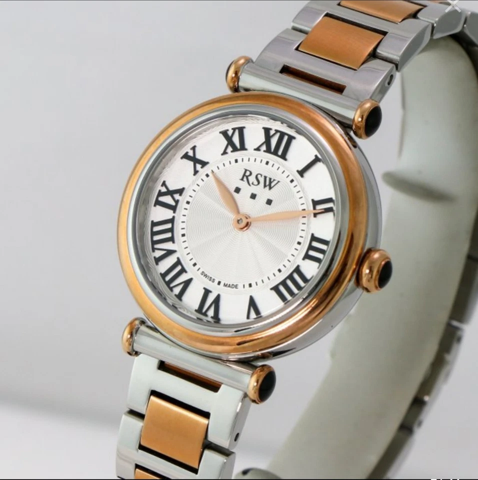 RSW • Reloj Suizo • Acero Inoxidable • PVD Oro Rosa • Cuarzo 33mm • 5ATM RSWL102 Foto 2 de 4