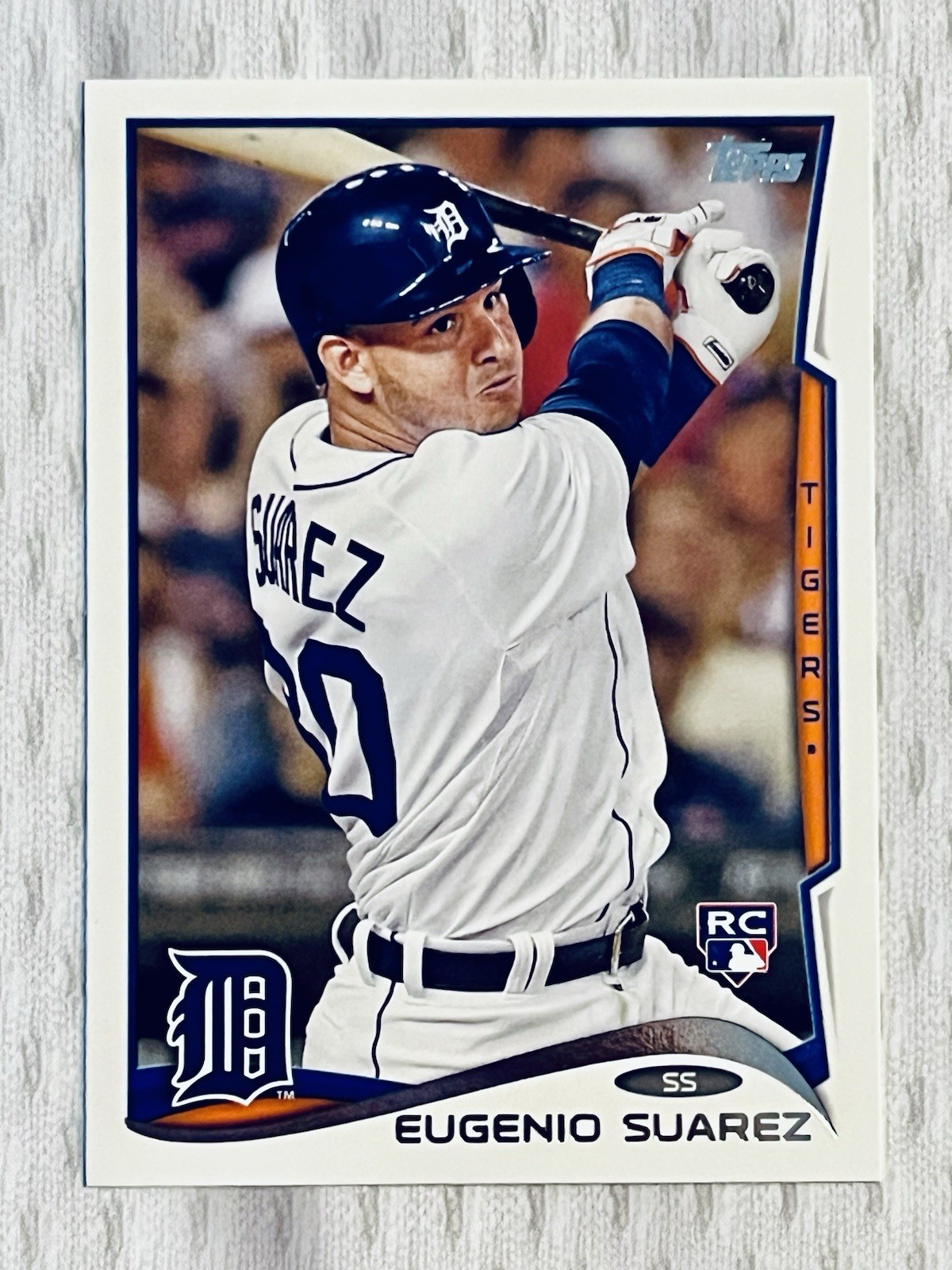 2014 Topps Update Eugenio Suarez RC #US-96 Detroit Tigers Cincinnati Reds