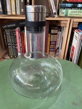 Wine Breather by Norm Original Glass Carafe Aerator Decanter EUC