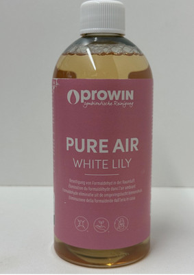 proWIN PURE AIR WHITE LILY 500ml NEU blumig-süßer Duft: nach Maiglöckchen&Jasmin