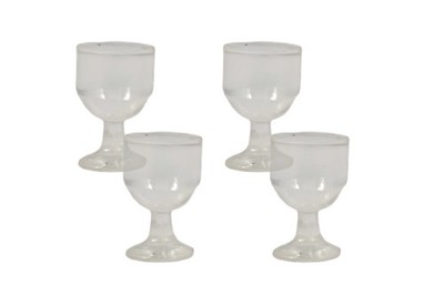 Creal 72041 Weingläser (4 Stück) 1:12 für Puppenhaus NEU!#