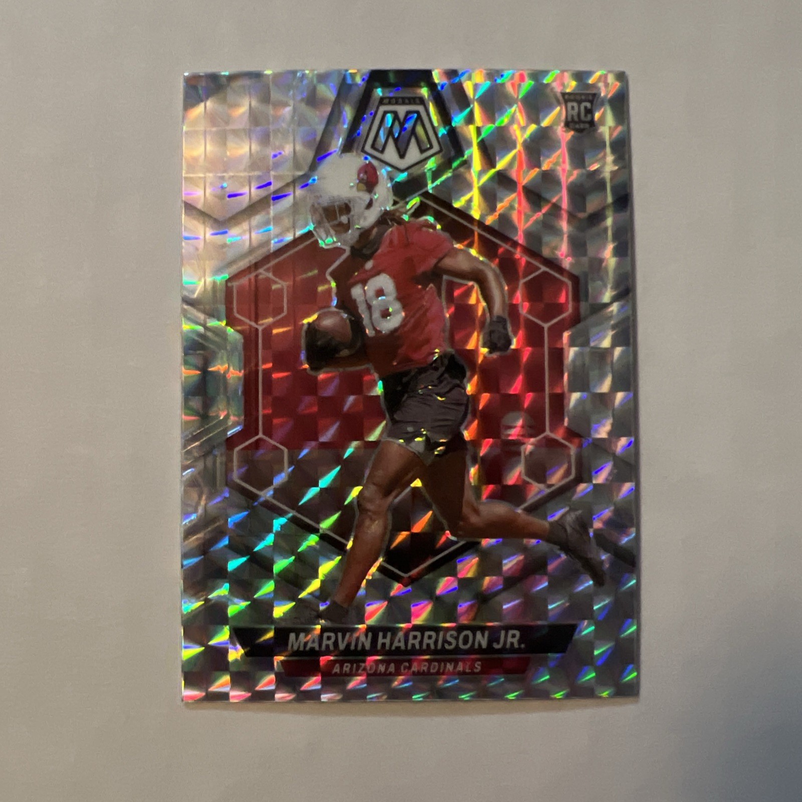 2024 Panini Mosaic-Rookies Silver Prizm #304 Marvin Harrison Jr. (RC) *Nice Card