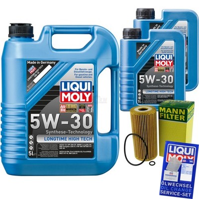 INSPEKTIONSKIT FILTER LIQUI MOLY ÖL 7L 5W-30 für KIA Sorento II XM 2.0 CRDi 4WD