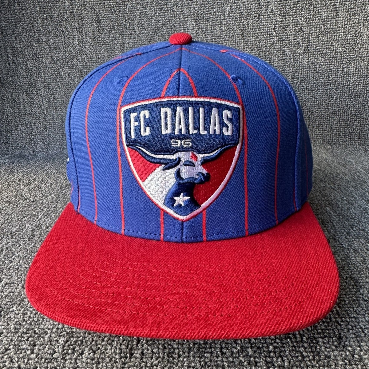 Mitchell & Ness FC Dallas MLS Snapback Cap Hat Blue Red