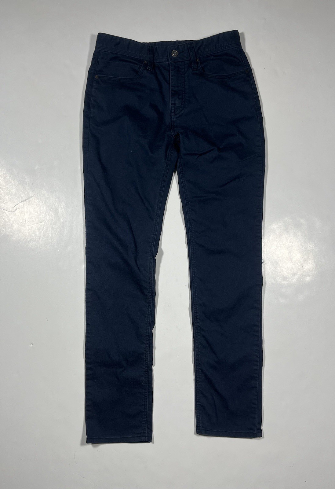 &rsquo;s Slim Fit Organic Cotton Casual Jeans Navy Blue 30x32 (f