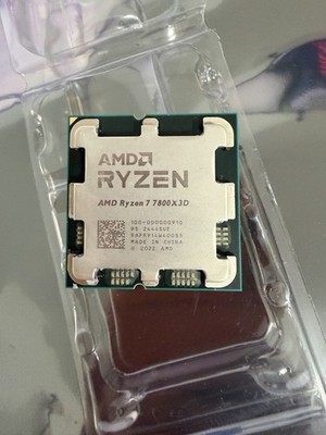 AMD Ryzen 7 7800X3D 8-Cores 4.2GHz Socket AM5 Gaming CPU Processor