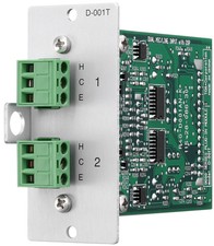TOA D001T Dual Mic/Line Input Module with DSP for 9000 Series Amplifiers
