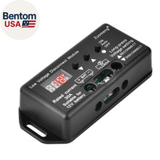 12V 30A Low Voltage Disconnect Module with Multi-Information Display and 0.1V Pr