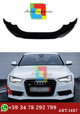 🔥ART.1487 SOTTO PARAURTI ANTERIORE PER AUDI A6 4G C7 2011-2014 LOOK TUNING🔥
