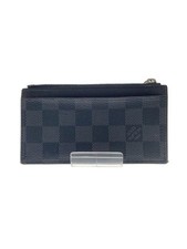 LOUIS VUITTON Card Case Blk Men's Used