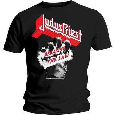 Judas Priest Breaking the Law British Steel offiziell Männer T-Shirt Herren