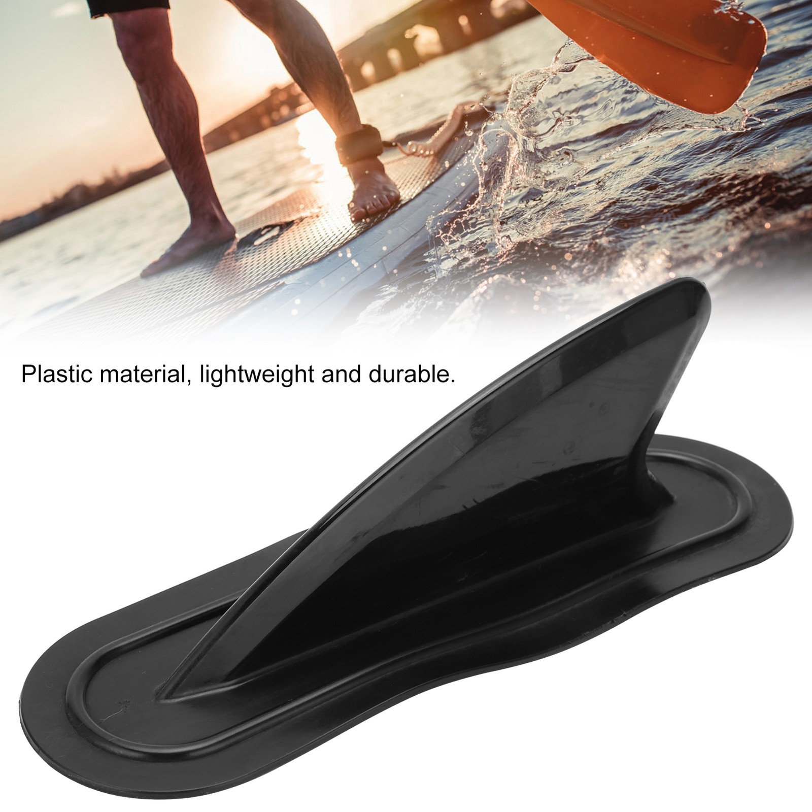 Inflatable Surfboard Fin Lightweight Durable Replacement For Surfing Accessory