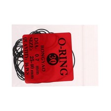 0.7mm Watch O-Ring Waterproof Rubber Cover Gaskets Watchmaker Repair Parts u