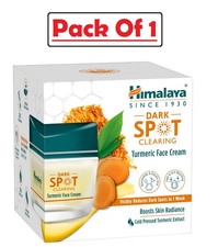 Himalaya Dark Spot Clearing Turmeric Face Cream Pack Of 1 x 50g Free Ship 2028