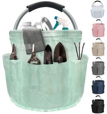 17L Cleaning Caddy for Cleaning Supplies, Foldable Tool Bucket Organizer with...