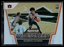 2021-22 Panini Prizm Draft Picks Widescreen Silver Sharife Cooper Auburn Tigers
