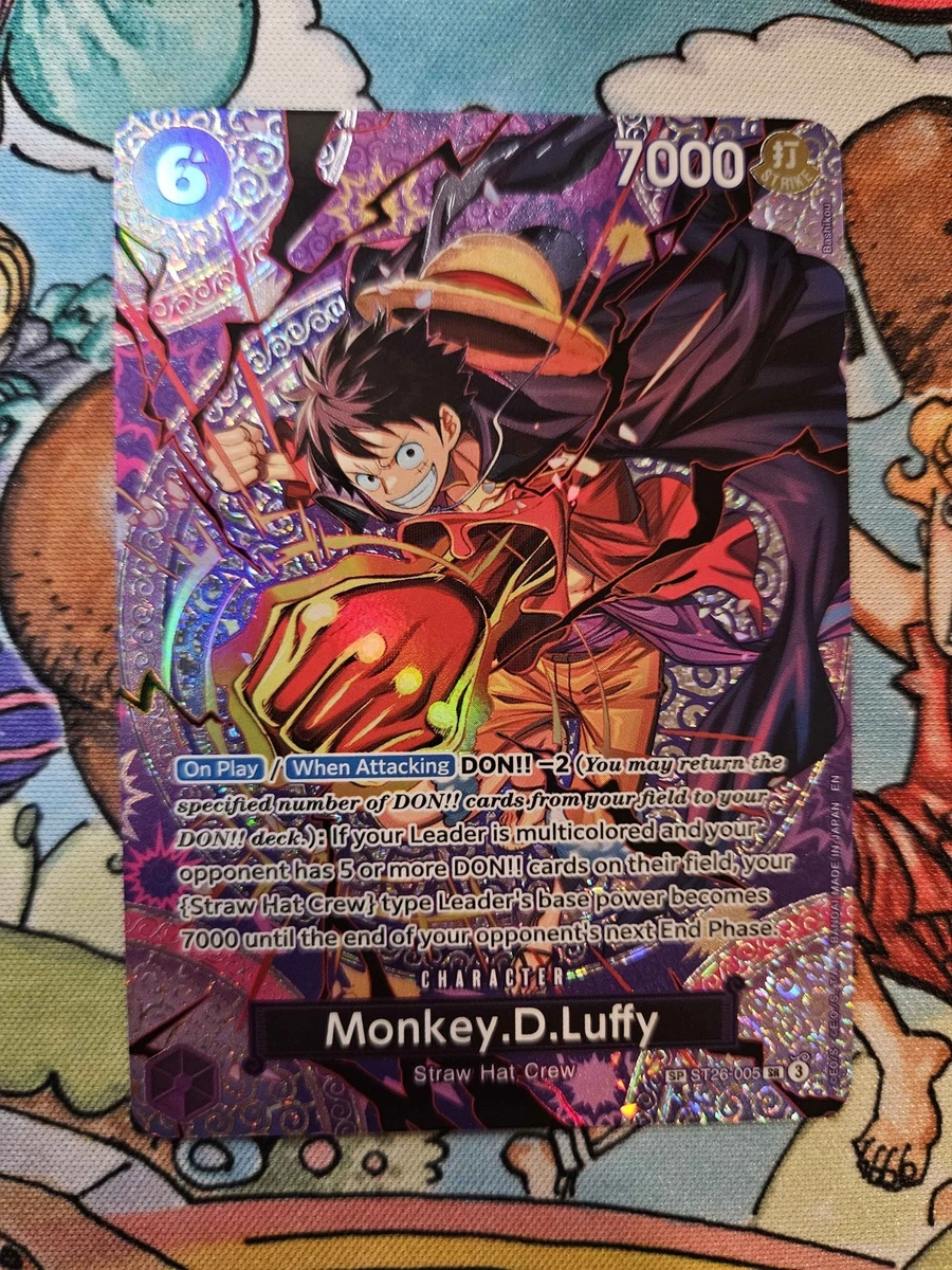 Monkey.D.Luffy ST26-005 Adventure on Kami's Island for sale | eBay