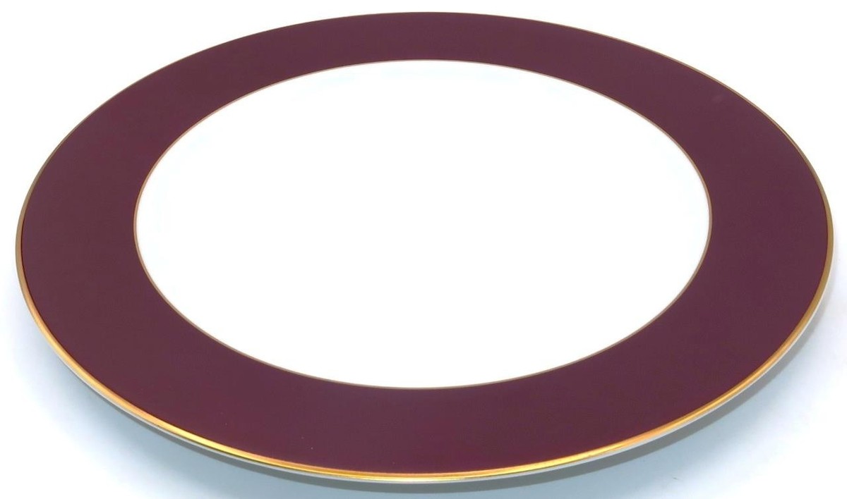 Bernardaud, Limoges, France, OPALINE BLACK TULIP, Dark Plum