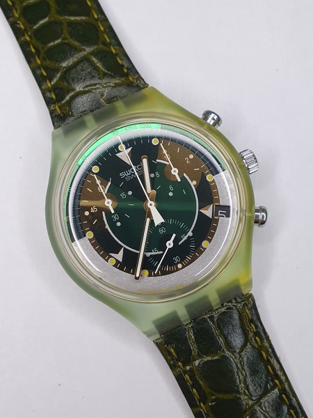 Swatch Chrono Mimetica SCG401 - funktioniert - 37mm