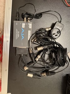 AJA 3G-AMA 4-Channel Balanced Analog Audio Embedder/Disembedder w/Breakout Cable