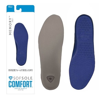 Sofsole Memory Comfort Insole, Shock Absorbing, Low-Rebound Memory Foam, Foot-C_
