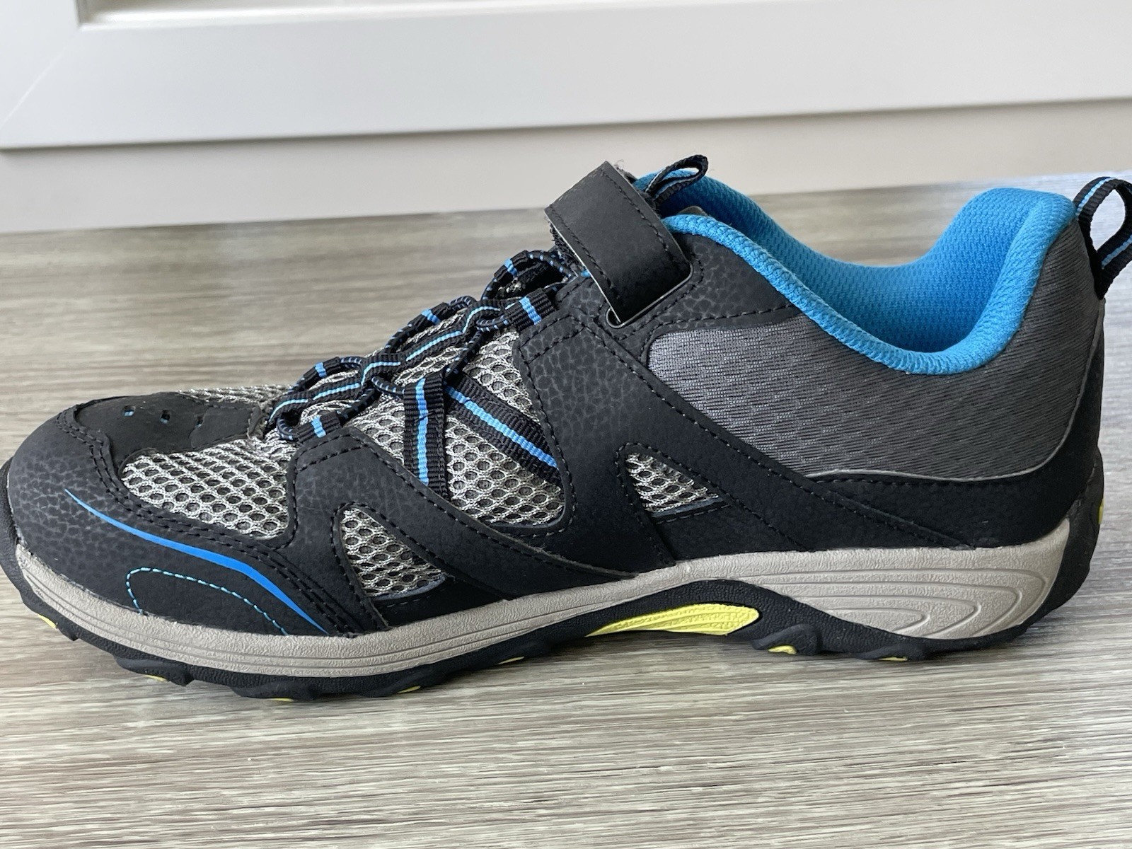 ? Scarpe da trekking Merrell Trail Chaser nere blu MK261971 ragazzi giovani taglia 7 W