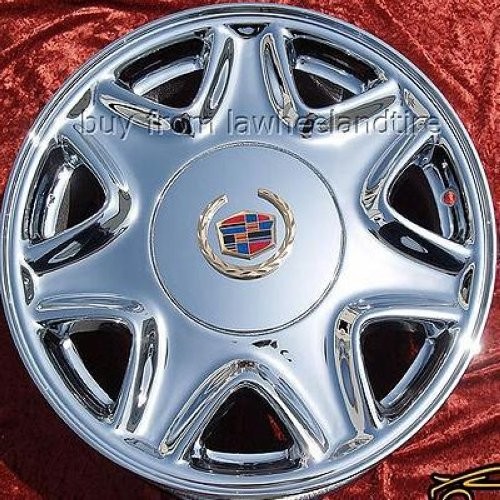 15” Factory OEM Steel Wheel Rim – Fits Cadillac DeVille – Black, 5-Lug – 9592425