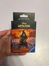 Disney Lorcana Mulan Kartenhüllen versiegelt
