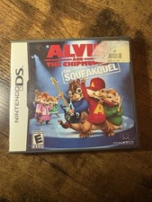 Alvin and the Chipmunks: The Squeakquel Nintendo DS CASE MANUAL ONLY - NO GAME