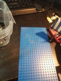 Lego Pirates Rock Island Refuge 6273 Red Boat Blue Sail Cloth Year 1991 