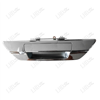 Chrome Rear Tailgate Door Handle w/ Camera Hole For Toyota Hilux