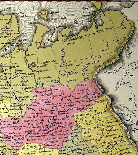 1847 MITCHELL MAP, RUSSIA in EUROPE, includes UKRAINE,FINLAND. - Picture 5 of 6