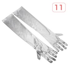 Gloves Party Fashion Long Costume Sleeve Bridal Opera Wedding Prom Satin Tassels