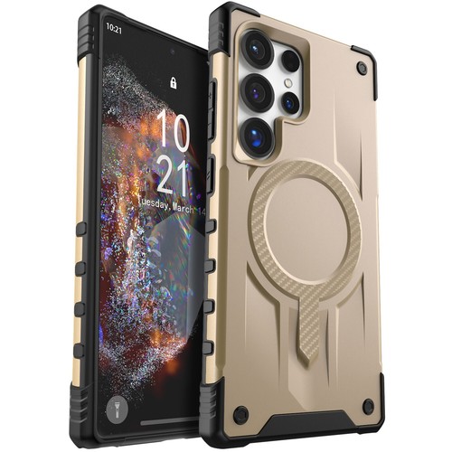 Magnetic Bumper Case Cover / Screen Protector For Samsung S24+/S24 FE/S24 Ultra - Picture 8 of 26
