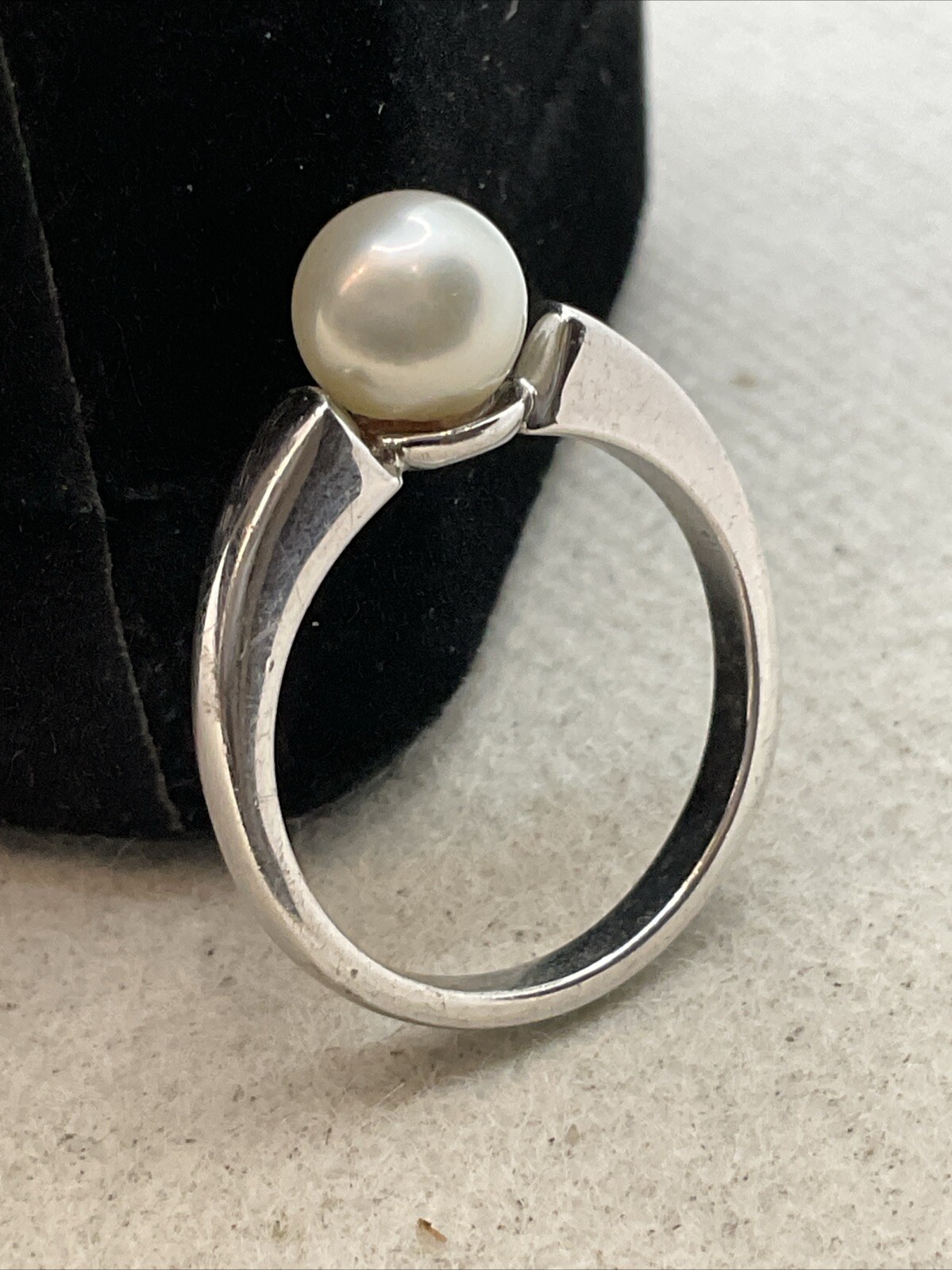 ELEGANT Solid 925 Sterling Silver White Pearl (7.… - image 18