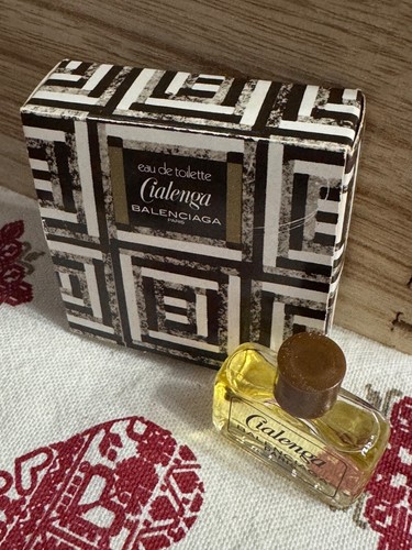 BALENCIAGA MINIATURE 🌸 CIALANGA. 🌸 1973 DISCONTINUED - Picture 2 of 5