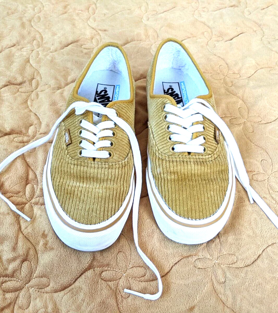 VANS SF Corduroy Ultracush mustard yellow M6.5 W8 barely worn