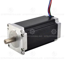 Nema 23 Stepper Motor 3Nm(425oz.in) 4.2A 113mm φ8mm φ10mm Shaft for CNC Router