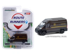 GREENLIGHT 1:64 2018 Ram ProMaster 2500 Cargo High Roof "UPS Brown" 53020D-P9