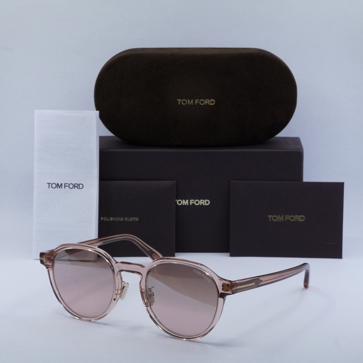 TOM FORD FT0974-K 74Z Transparent Pink/Pink Mirror 53-23-145  display picture 2
