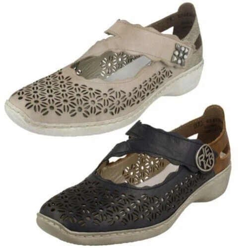 Rieker Leather Upper Flats for Women