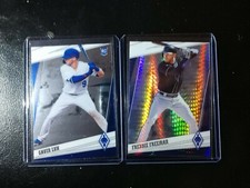 Freddie Freeman 2020 Chronicles Phoenix HYPER /299 & Gavin Lux RC