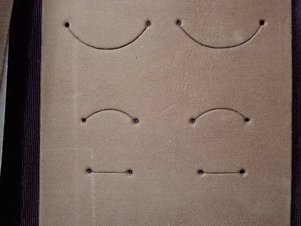 Cartera triple de cuero Matt Kenseth NASCAR #17 y sin usar Foto 4 de 4