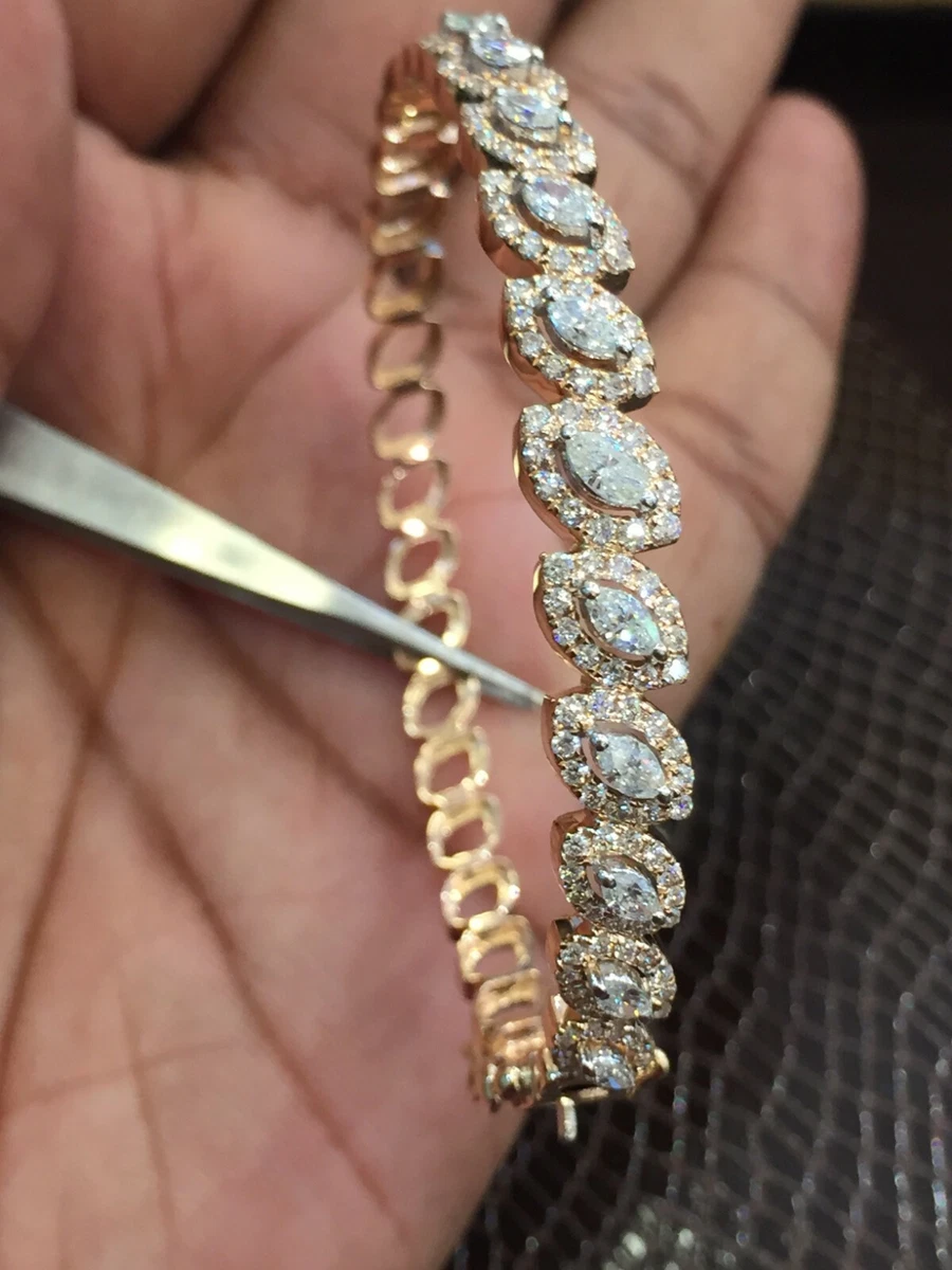 Diamond bangles artificial Clearance